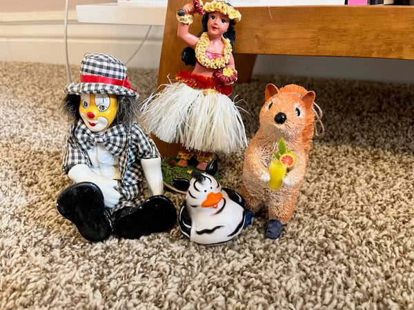 A few creepy little toys